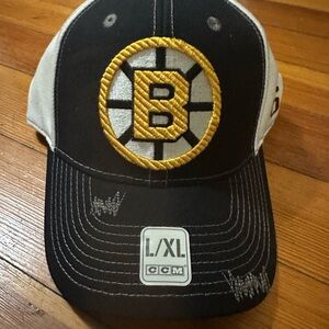 NWT Bruins CCM ‘Original 6’ Large/XL fitted hat